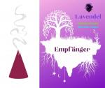 Räucherkegel Lavendel personalisiert - Incense cones